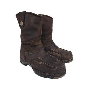 Georgia Boot Men's G4403 Athens Waterproof Wellington Work Boot Brown Size 10W